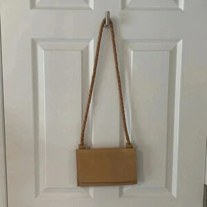 Leather small cross body bag